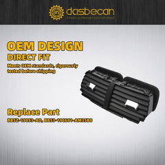 A/C Heater Vent Compatible with 2011-2015 Ford Explorer Dual Center Dash Air Vent Center Dashboard Air Outlet Louver Replace# BB5Z-19893-AD BB53-19C681-AM35B8