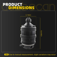 Rear Air Suspension Spring Compatible with Mercedes-Benz W211 W219 2003-2011 E550/E55 AMG/E63 AMG/CLS500/CLS550/CLS63 AMG/CLS55 AMG Replaces# 2113200725 2113200825