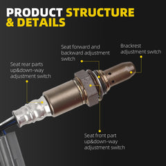 O2 Sensor Upstream Downstream Set Compatible with 2007-2013 Nissan Altima,2008-2013 Rogue 2pcs Oxygen Sensors Replace# 234-9036 234-4382 234-9096 234-4190