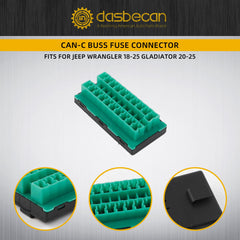 68321746AA CAN-C Buss Star Splice Block Fuse Connector Compatible with Jeep Wrangler Gladiator JT JL, Dodge Ram 1500 2500 3500, Chrysler Pacifica Voyager 2017-2025 Replaces# 2-2272352-5