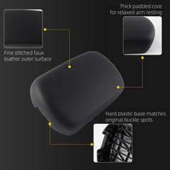 Center Console Armrest Lid Compatible with 2006-2012 Toyota Black Fit Toyota Rav4 Replace# 58951-42020 Comfort Armrest Cover Assembly
