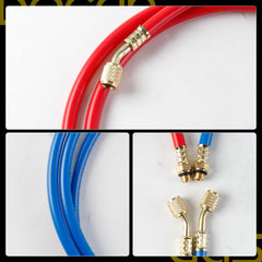 Dasbecan 10FT HVAC Hose Set Compatible With Robinair 34788 34288 34134Z RRR