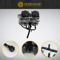 15003-0095 Carburetor with Fuel Filters Compatible with Kawasaki Brute Force 650 2005-2013, Kawasaki Prairie 650 2002-2003 Replace# 15003-1557 15003-1755 15003-0019 15004-0037