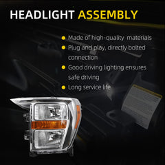 Headlight Compatible With Ford F150 F-150 XL XLT 2021-2023 Left