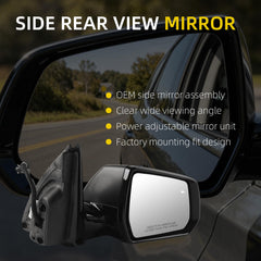 Dasbecan Side Mirror For 2020 2021 Chevy Traverse Premier/High Country