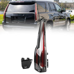 Left Driver Side LED Tail Light Compatible With 2015-2019 Cadillac Escalade Replace 84214003 84211920 GM2800277 Rear Tail Lamp Taillight Replacement