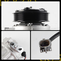Dasbecan 23493251 A/C compressor with Clutch Compatible with Chevy Buick