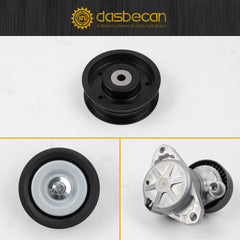 Engine Belt Drive Tensioner Pulley Kit Compatible with Mercedes-Benz C230 C280 C300 C350 CLK350 E350 GL450 ML350 ML550 S550 SLK350 2005-2011 2722021419 2722000270 2722021019 6pk2404