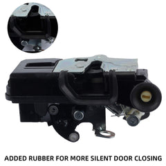 1 Pair Door Lock Actuator Motor Compatible with Chevy Silverado Tahoe Suburban 1500 GMC Sierra Yukon XL Cadillac Escalade 2007-2009 931-108 931-109 Rear Left & Right Side 2 Doors Latch Kit