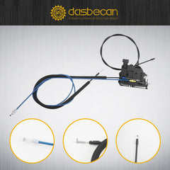 Sliding Door Latch Lock Actuator with Cables Compatible with Dodge RAM ProMaster Cargo Van 1500 2500 3500 2019-2025 Passenger Side Slide Door Lock Actuator Cable Assembly Replaces# 68226180AI