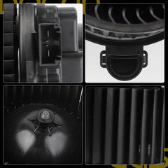 HVAC Blower Motor Compatible with Kia Forte 2019-2022 NIRO & Hyundai Loniq 2017-2019 Front Side A/C Heater Blower Motor with Fan Replace# 97113G2000 700345