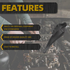 Windshield Wiper Cover Panel Fender Car hood ventilation trim plate Front left Compatible with Jeep Free Light 2014-2018 68102561AE 68102561AC 68102561AD 68102561AB 53374781 LH