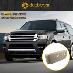 Left Driver Side Seat Switch Housing Compatible with 2015-2016 Ford Expedition Replaces CB FL1Z-14A707-CB GL1Z-14A707- Seat Switch Cover Bezel (Beige)