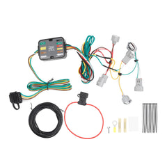 56349 4-Pin Flat Trailer Wiring Harness Kit Compatible with Toyota Tacoma 2016-2023 4-Way Connector Tow Hitch Wiring Harness