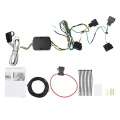 56329 Trailer Wiring Harness Compatible with Ford Escape Edge Freestar Mercury Mariner Mazda Tribute Lincoln MKX 4-Pin Connector Towing Wiring Kit