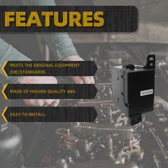 Ignition Switch Reciever Module with 2 Keys Compatible with 2008-2010 Dodge Grand Caravan 2009-2010 Dodge Journey 2008-2010 Chrysler Town & Country OEM Replace 68210155AB 5026876AE 5026876AD