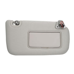 Passenger Side Sun Visor Compatible with Nissan Sentra 2013 2014 2015 2016 2017 2018 2019 Replaces# 96400-3SG8A Front Right | Sun Protection Shade | Makeup Mirror | Vanity Light | Gray