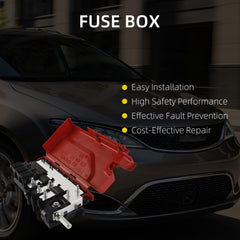 Front Fuse Box Compatible with Chrysler Pacifica 2017-2026 Voyager 2020-2026 OEM Replace 68260128AB