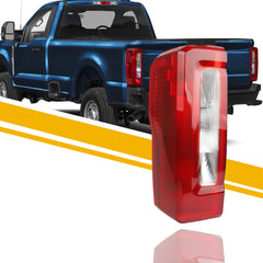 Tail Light Assembly Halogen Type Compatible With 2023-2025 Ford F250 F350 Super Duty (No Blind Spot) Taillight Rear Lamp Left Driver Side Replace PC3Z13405D