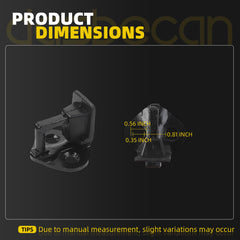 2PCS Door Lock Striker Pin Compatible with Ford F-150 F-250 F-350 1999-2016 Replaces# 9L3Z-1522008-A 9L3Z1522008A - Fits Single Cab & Crew Cab (Rear Door on Crew Cab) — Latch Mechanism Repair