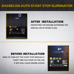 Auto Start Stop Eliminator Compatible with Subaru Forester 2019-2024 Legacy 2017-2020 Outback 2015-2020 XV 2018-2022 Auto Start Stop a-Off Controller