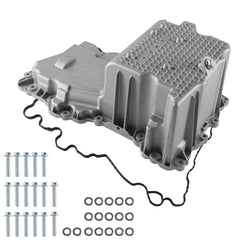 Dasbecan 264-791 Aluminum Oil Pan Compatible with Ford F-150 2015-2018 2.7L