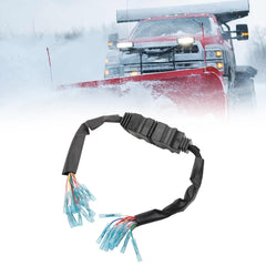 MSC04753 Snow Plow Wiring Harness Repair Kit, 13 Pin Harness Connector Compatible with Boss Snowplow Blade, Replace# MSC04754