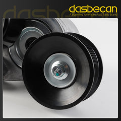 Dasbecan Drive Belt Tensioner Idler Pulley Kit Compatible with Ford E-350 E-450 E-550 Econoline Super Duty Excursion 1998-2003 F250 F350 F450 F550 Super Duty 1999-2003 Replaces# BT-50 F8UZ6B209CA