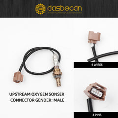 2PCS 250-54102 250-241104 O2 Oxygen Sensor Compatible with Nissan Versa 2012, 2014-2019 & Versa Note 2014-2017, Infiniti Q70 2014 & M35h 2012-2013 Upstream & Downstream