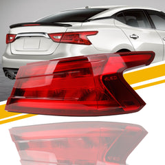 LED Tail Light Compatible with 2016-2018 Nissan Maxima Taillight Rear Lamp Right Passenger Side Replace #265504RA1A