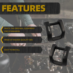 Belt Cover Seat Trim Compatible with VW/Volkswagen Atlas 2018 2019 2020 2021 2022 2023 2024 OE# 3CN-885-250-C-82V 3CN-885-249-C-82V