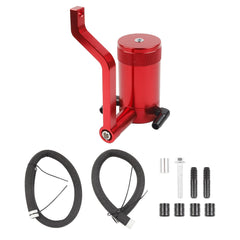 6.4L Billet Oil Catch Can with 5.7 Hemiz-Bracket Technology Compatible with 2011-2021 6.4L Hemi Dodge Challenger Charger Chrysler 300 Jeep Grand Cherokee Red