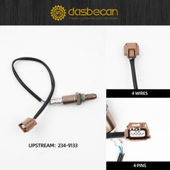 Oxygen O2 Sensor Upstream Downstream Compatible with Nissan Altima 2013-2017 2.5L Replaces# 234-9133 234-4905