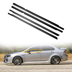 5727A005 Weatherstrip Compatible with Mitsubishi Vehicle 2008-2017 Lancer Accessories Replace# 5727A006 5757A017 5757A018(2*Front&2*Rear)
