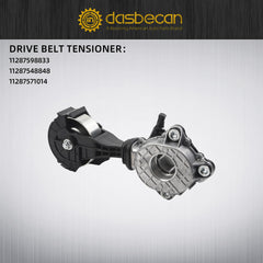 3PCS Drive Belt Tensioner Idler Friction Wheel & Engine Water Pump Pulley & 1060352 Serpentine Belt for Mini Cooper Paceman Countryman 07-16,1.6L 2.0L 1.5L Replace# 11517545958 11287598833