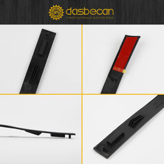 Rear Roof Drip Molding Trim Seal Kit Compatible with Toyota Tundra Crewmax 2007-2021 (4 Full Doors) Replaces# 75553-0C030 75554-0C030