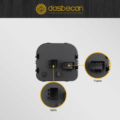 Headlight Switch Compatible with Chevrolet Chevy Trailblazer EXT Express 1500 2500 3500 Van GMC Envoy XL XUV Savana 1500 2500 3500 Headlamp Switch Without Fog Lights #10372953 15067050