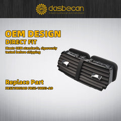A/C Heater Vent Compatible with 2016-2019 Ford Explorer Dual Center Dash Air Vent Center Dashboard Air Outlet Louver Replace# FB5Z19893AD FB5Z-19893-AD