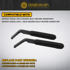 Timing Tool Kit Compatible with Detroit Diesel DD13 DD15 DD16 TDC Tool, Engine Brake Adjustment Camshaft Timing Tool TDC Locating Pin Barring Tool Fuel Line Socket W470589104000 W470589001500
