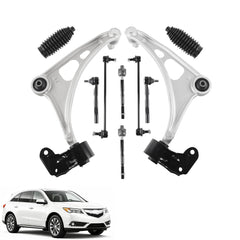 K623548 10Pcs Lower Control Arm Compatible With Honda Pilot 14-21 | Passport Ridgeline OE# K623549 K750678/79 ES801204/05 EV801341 w/Ball Joint