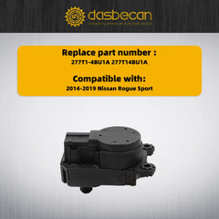 277T14BU1A HVAC A/C Intake Heating Flap Motor Actuator Bracket Compatible with Nissan Rogue Sport Qashqai MK2 J11 2014-2019 Heater Valve Motor Replaces# 277T1-4BU1A