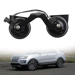 Horn Assembly With Bracket Compatible with Ford Explorer 2016 2017 2018 2019 2.3L L4 3.5L 3.7L V6 Replace# GB5Z-13832-A