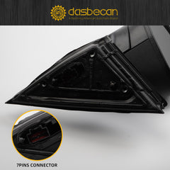 Left Driver Side Mirror Compatible with Ford Explorer 2020 Replaces LB5Z17683XB-PFM