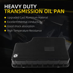 Dasbecan Transmission oil pan Compatible With 11-19 Ford F250 F350