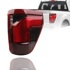 Right Passenger Side Halogen Tail Light Assembly W/Blind Spot (Module Not Included) Compatible with 2024 2025 Ford F150 XL XLT STX Replace RL3Z-13404-B RL34-13B504-BB