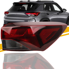 Halogen Tail Light Assembly Compatible with 2021-2023 Chevy/Chevrolet Trailblazer L/LS/LT Taillight Rear Lamp Right Passenger Side Bulb Included Replace#GM2805147 42825755