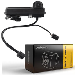 Dasbecan Rear View Tailgate Handle Assist Camera with Trunk Release Switch