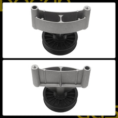 Smoke Pump Eliminator Bracket with Idler Pulley Compatible with Ford Mustang 302 / 351W 1979-1993 5.0L Replaces# 68110 P7568110 M-8604-A50