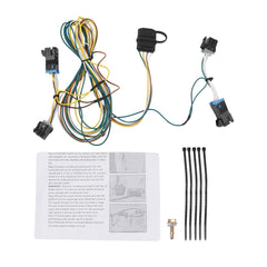 55540 Trailer Wiring Harness Compatible with 2003-2025 Chevy Express GMC Savana 2500 3500 2003-2014 Chevy Express Savana 1500 4-Pin Connector Towing Wiring Kit