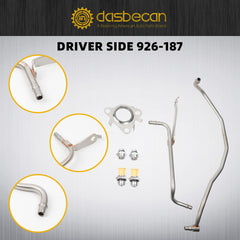 926-186 926-187 Turbo Coolant Line Kit Passenger and Driver Both Side fit for 2011-2016 Ford F150, 2015-2021 FORD Transit 150/250/350/350 HD,2015-2017 Lincoln Navigator/Ford Expedition